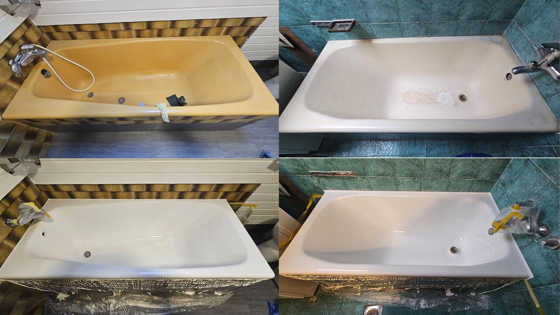 ekopel bathtub coating ivory refinishing resurfacing paint 